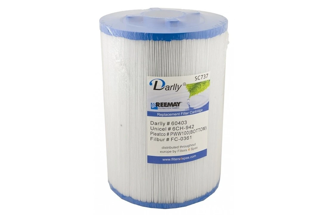 Darlly Spa Filters Spa Filter Darlly SC737 (6CH-942) 21 Cm X 15.2 Cm Onderkant