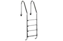 Flexinox Wijd Model Zwembadtrap 4-treden AISI-304