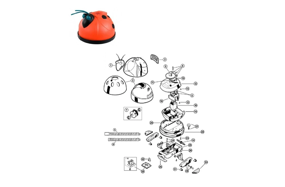 Hayward Hayward Magic Clean A-frame Kit - Afbeelding 3