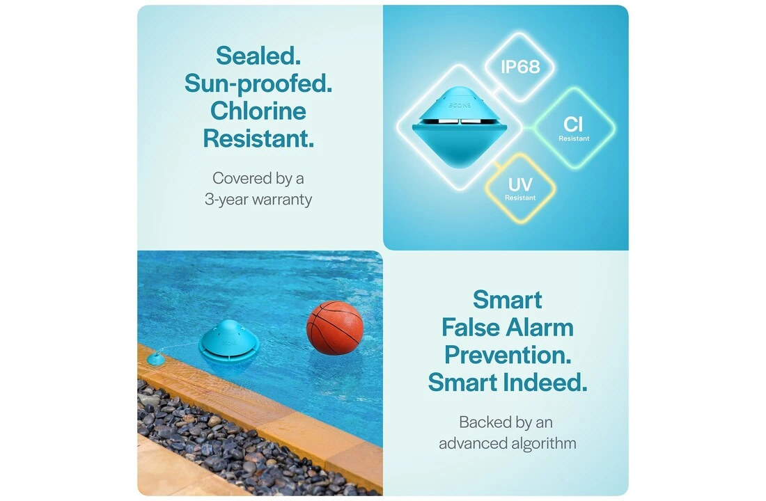 Lifebuoy Lifebuoy BCone Solo Zwembad Alarmsysteem - Afbeelding 3