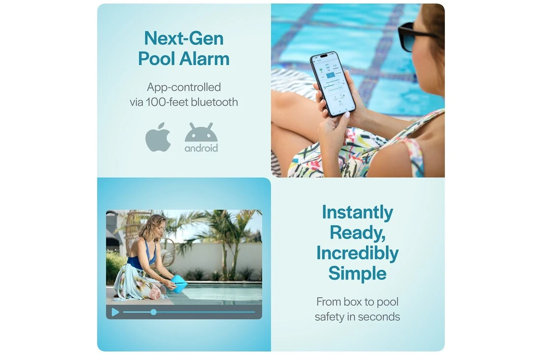 Lifebuoy Lifebuoy BCone Solo Zwembad Alarmsysteem - Afbeelding 4