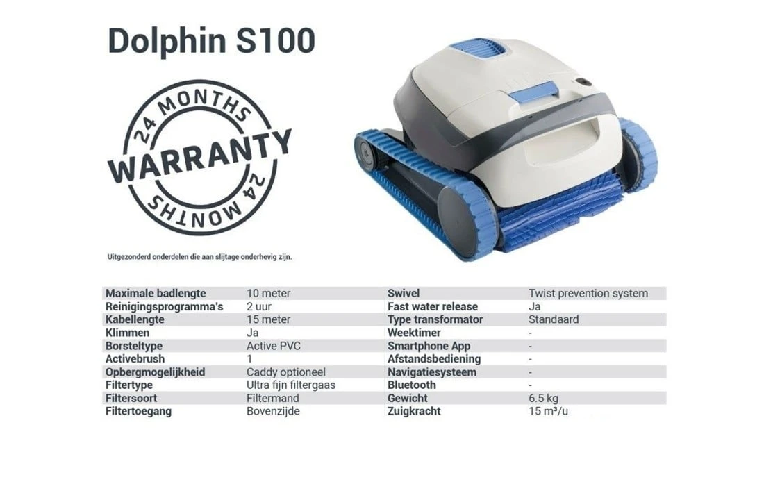 Maytronics Dolphin Dolphin S100 Zwembadrobot - Afbeelding 2