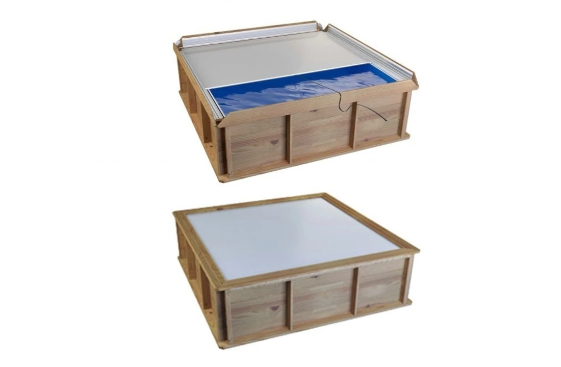 Proswell Houten Zwembaden Houten Kinderzwembad Pistoche 2 X 2 X 0.64 Meter