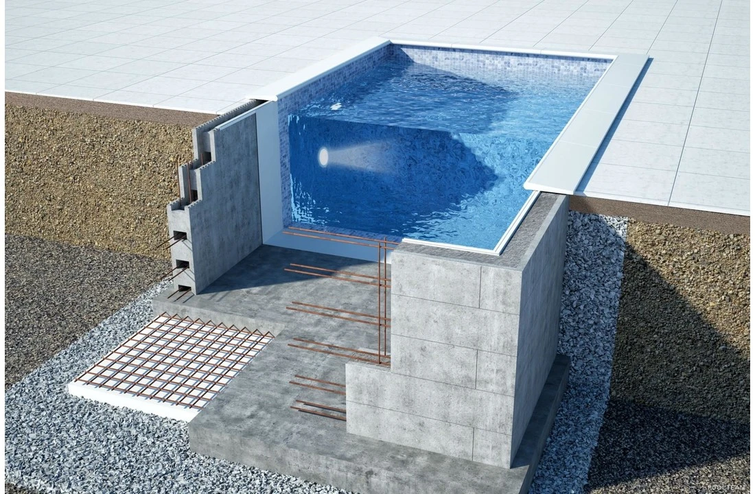 Solidbric Styropor Zwembad BouwblokkenStructuur 3 X 5 X 1.5 - Afbeelding 6