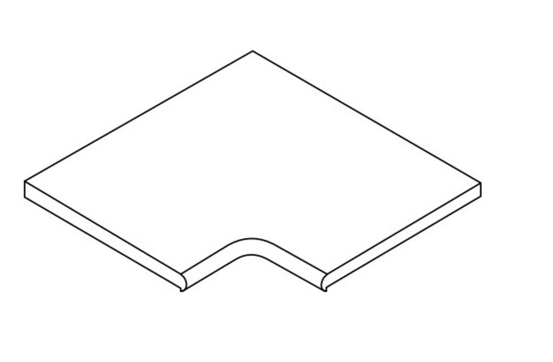 Terato BinnenhoekTandur Yellow Afgeronde Neus - Afbeelding 2