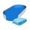 Unipool Zwembaden Unipool Liner - Ovaal - 1,5 M Hoogte