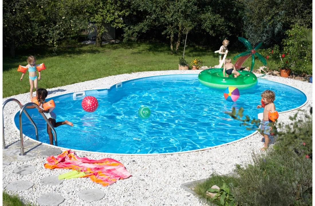 Unipool Zwembaden Unipool Zwembad Achtvormig 1,20 M - Afbeelding 2