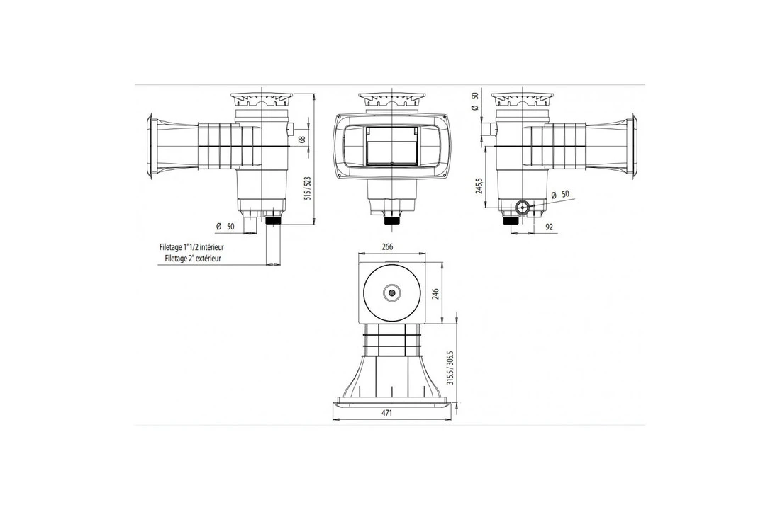 Weltico Weltico Skimmer A400 Elegance Voor Liner - Afbeelding 4